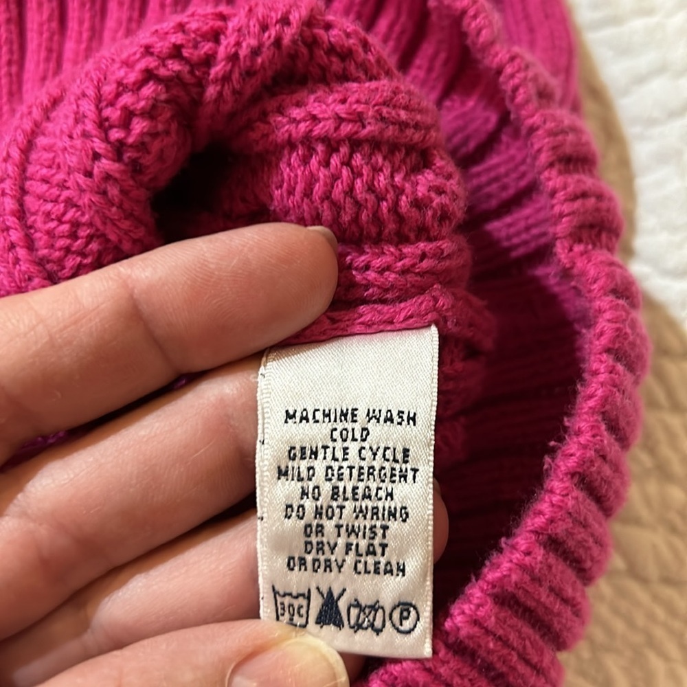 Lilly Pulitzer Cable Knit sweater. Size Small. Vintage - Picture 6 of 6